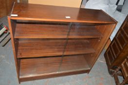 Mahogany Bookcase with Glazed Doors