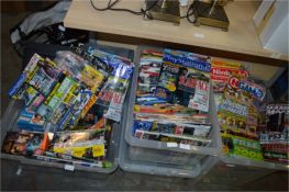 Four Large Boxes of Unopened Gaming Magazines