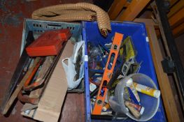 Two Boxes of Assorted Tools