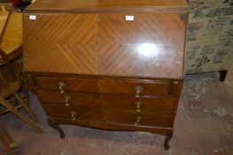 Three Drawer Writing Bureau