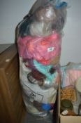 Large Bag of Wool, Cotton, etc.