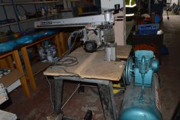 *Dewalt Powershop Circular Saw on Stand