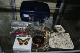 Bead Purse, Costume Jewellery, Watches, etc.