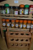 Spice Rack and an Egg Rack