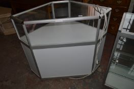 Glass Corner Display Cabinet with Illumination