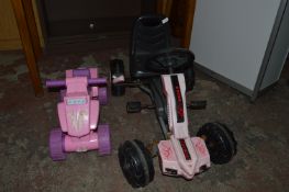 Two Childs Ride on Cars