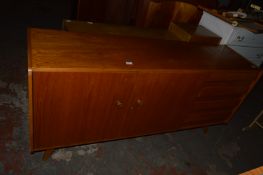 Retro Sideboard with Cupboard and Four Drawers