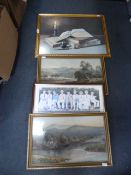 Four Framed Prints