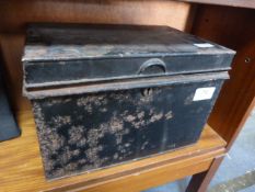 Small Japanese Deed Box