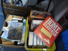 Two Boxes of Assorted Books
