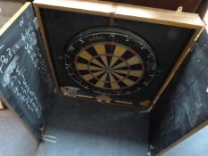 Cased Dart Board