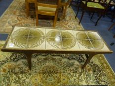 Tile Top Coffee Table