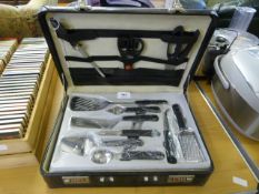 Barbecue Set in Case