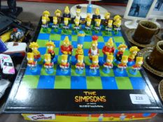 Simpsons Chess Set