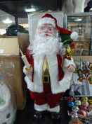 Singing Father Christmas