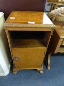 Walnut Bedside Cabinet