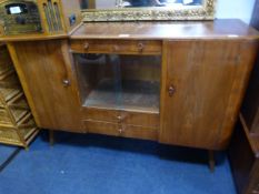 Light Wood Sideboard with Two Door and Three Drawe