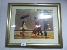 Framed Jack Vettriano Print