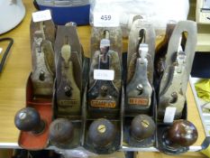 Five Assorted Planer Including Stanley, Acorn and
