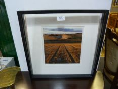 Framed Photograph - Evening Glow Across Newdale