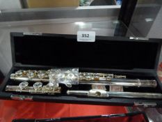 Cased Thomann Flute
