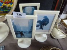 Three Retro Photo Frames