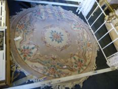 Circular Chinese Rug 176cm Diameter