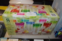 *Ombre Acrylic Dinnerware 8 Piece Set