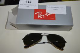 *Ray Ban Gunmetal Aviator Sunglasses