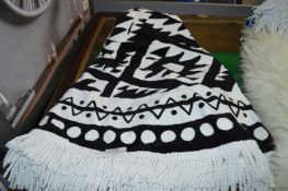*Black & White Beach Blanket