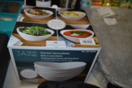 *Jazz Four Piece Bowl Set