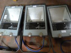 Three Ansell IP65 Floodlights