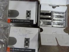 *Ten Q-Glass Clamp Systems