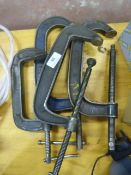 *Four Large Clamps