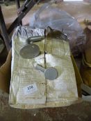 *Four Boxes of Brackets and End Plates