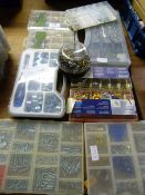 Quantity of Plastic Storage Boxes and Contents