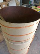 Four Sheets of Formica (Mokka Figured Mahogany) (1