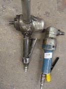 *Pneumatic Grinder/Polisher and a Nibbler