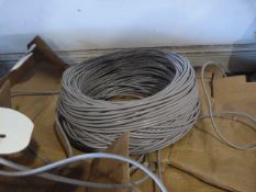 *Roll of Grey Cat5E 4 Pair UTP Data Cable