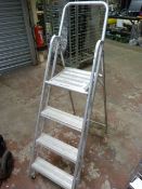 Three Tread Aluminium Steps