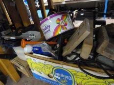 Shelf of Assorted Tools etc.