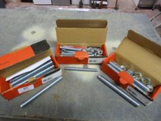 *Three Assorted Boxes of Thread Bar and Bolts