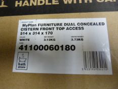 Myplan Dual Concealed Cistern