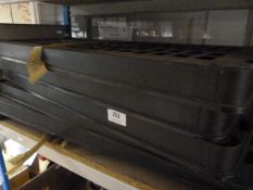 Black Plastic Shelving