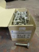 *Box of M12x50 Hex Screws