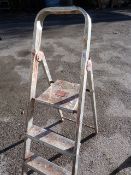 Two Tread Aluminium Steps