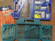 Two Boxes of Drill Bits