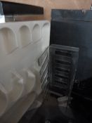 Box Containing Small Black Board, Cutlery, Tray, e