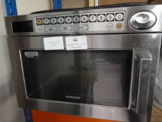 *Samsung Commercial Microwave