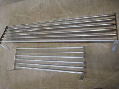 Two Steel Shelf Racks